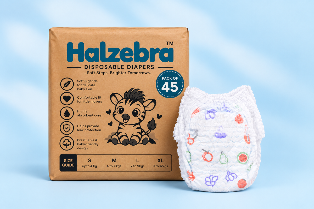 Halzebra Disposable Diaper (XL)