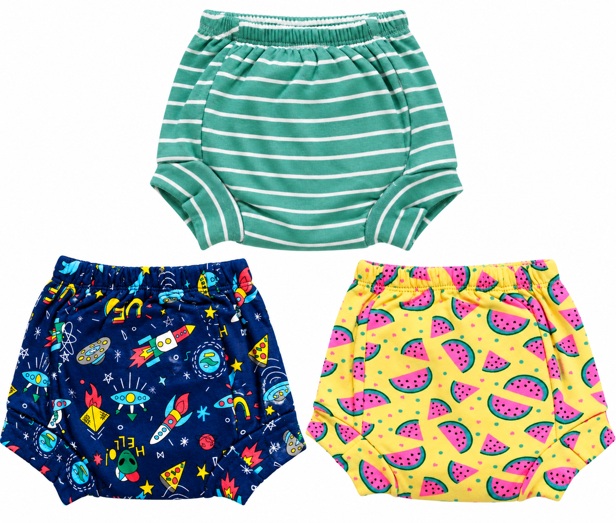 Snugfit -washable diaper shots pack of 3