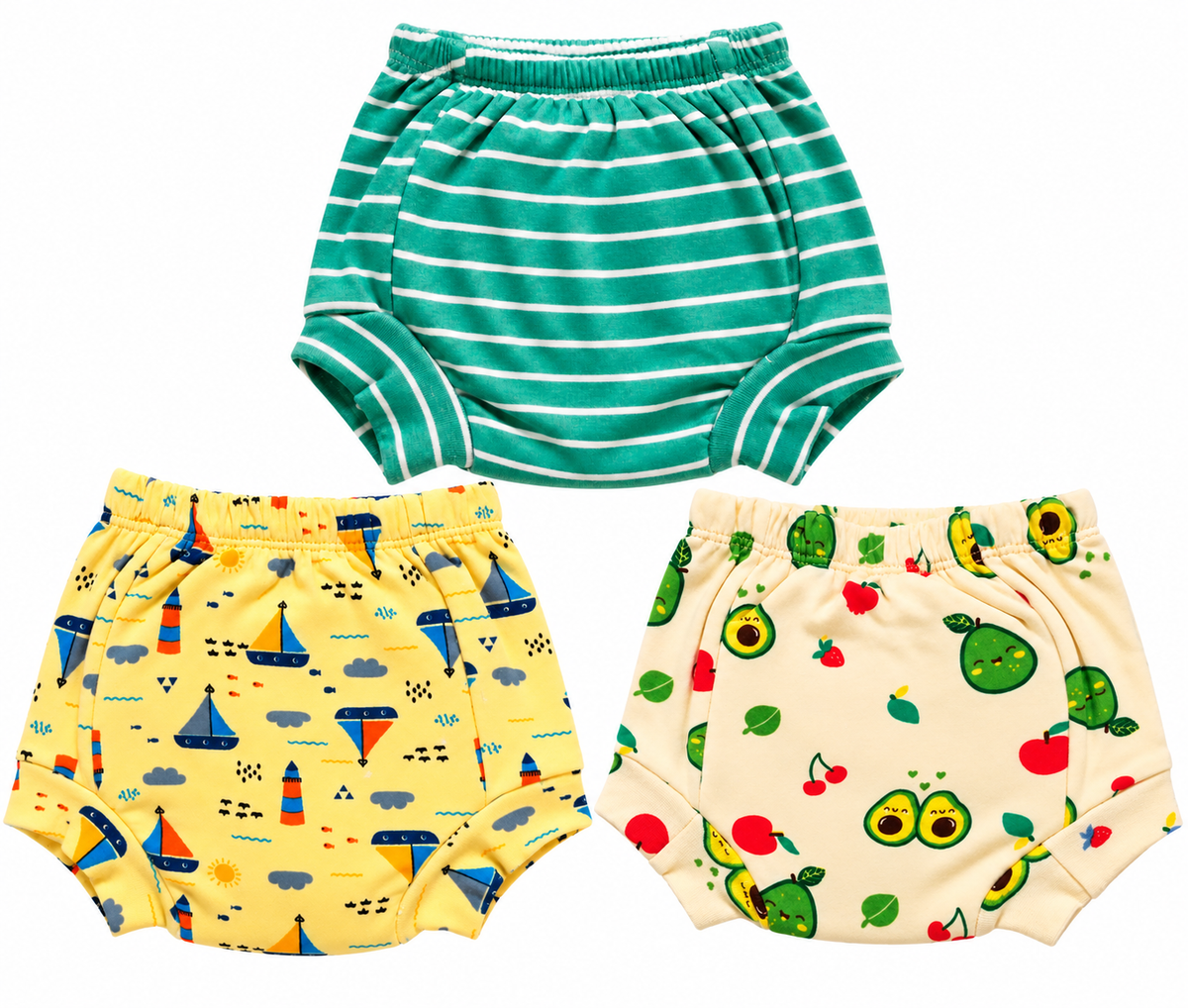Snugfit -washable diaper shots pack of 3